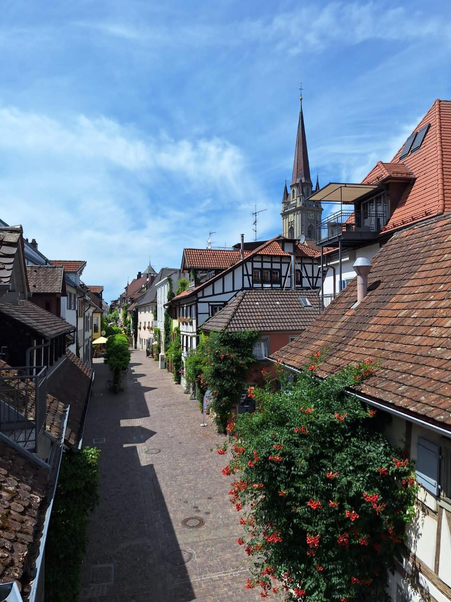 Ferienwohnung Ueberblick Radolfzell am Bodensee Esterno foto